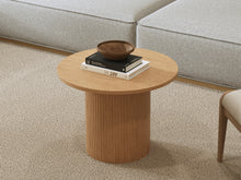 Load image into Gallery viewer, Peyton Round Coffee Table 60cm - Oak