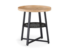 Load image into Gallery viewer, Edgar Coffee Table 50cm - Oak + Black