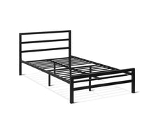 Load image into Gallery viewer, Dowe King Single Metal Bed Frame - Black