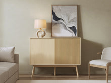 Load image into Gallery viewer, Shawnee Sideboard Buffet Table - Oak