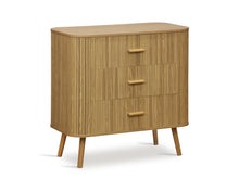 Load image into Gallery viewer, Atlantic 3 Drawers Tallboy - Natural
