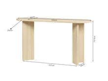 Load image into Gallery viewer, Custer Console Table - Oak