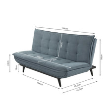 Load image into Gallery viewer, Dorking 3 Seater Sofa Bed - Anthracite Grey