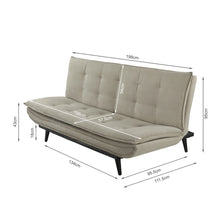 Load image into Gallery viewer, Dorking 3 Seater Sofa Bed - Taupe