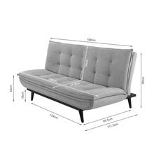 Load image into Gallery viewer, Dorking 3 Seater Sofa Bed - Grey