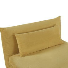 Load image into Gallery viewer, Hastings 1 Seater Fold-Out Sofa Bed - Yellow