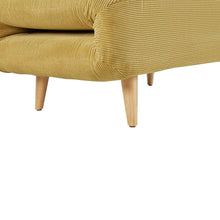Load image into Gallery viewer, Hastings 1 Seater Fold-Out Sofa Bed - Yellow