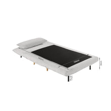 Load image into Gallery viewer, Hastings 1 Seater Fold-Out Sofa Bed - Grey