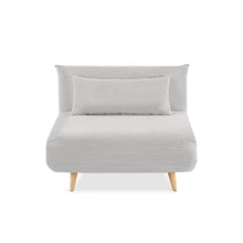 Load image into Gallery viewer, Hastings 1 Seater Fold-Out Sofa Bed - Grey