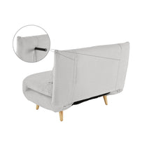 Load image into Gallery viewer, Hastings 1 Seater Fold-Out Sofa Bed - Grey