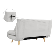 Load image into Gallery viewer, Hastings 2 Seater Fold-Out Sofa Bed - Grey