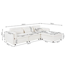 Load image into Gallery viewer, Barmouth Modular Sofa - Linen Cream