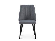 Load image into Gallery viewer, Eldon Linen Dining Chair - Set of 4 - Dark Grey