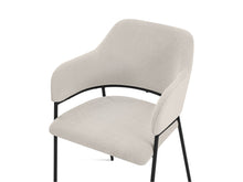 Load image into Gallery viewer, Sadie Fabric Dining Chair - Set of 2 - Grayish White