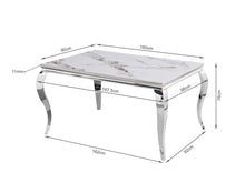 Load image into Gallery viewer, Raven Rectangle Ceramic Dining Table 160 X 90cm