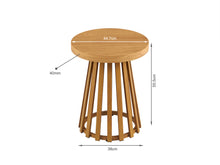 Load image into Gallery viewer, Yardley Round Coffee Table 45cm - Oak