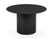 Load image into Gallery viewer, Adley Round Dining Table 120 x 75cm - Black