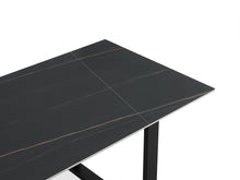 Load image into Gallery viewer, Ainsley 180 X 90cm Ceramic Dining Table - Golden Black