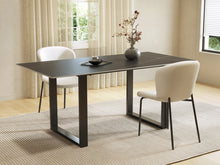 Load image into Gallery viewer, Ainsley 180 X 90cm Ceramic Dining Table - Golden Black