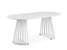 Load image into Gallery viewer, Kieran Oval Dining Table 180 x 90cm - White