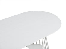 Load image into Gallery viewer, Kieran Oval Dining Table 180 x 90cm - White