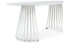 Load image into Gallery viewer, Kieran Oval Dining Table 180 x 90cm - White
