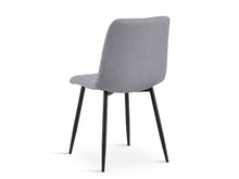 Load image into Gallery viewer, Holland Fabric Dining Chair - Set of 4 - Grey