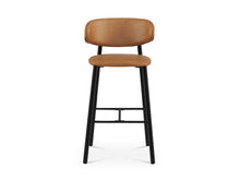 Load image into Gallery viewer, Lark Fabric Bar Stool - Set of 2 - Camel