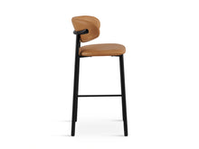 Load image into Gallery viewer, Lark Fabric Bar Stool - Set of 2 - Camel