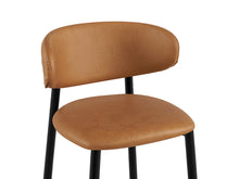 Load image into Gallery viewer, Lark Fabric Bar Stool - Set of 2 - Camel