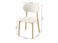 Load image into Gallery viewer, Nicole Fabric Dining Chair - Set of 4 - Beige