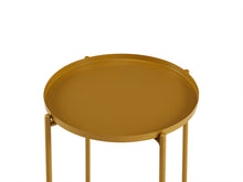 Load image into Gallery viewer, Xenia Round Coffee Table - Yellow