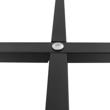 Load image into Gallery viewer, Zen Round Coffee Table with Shelf - Black