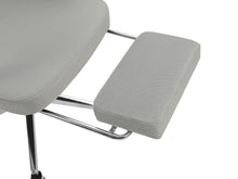Load image into Gallery viewer, Melissa Office Chair with Footrest - Grey + White