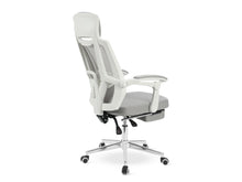 Load image into Gallery viewer, Melissa Office Chair with Footrest - Grey + White