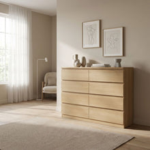 Load image into Gallery viewer, Tongass 8 Drawer Lowboy - Oak