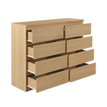 Load image into Gallery viewer, Tongass 8 Drawer Lowboy - Oak