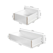 Load image into Gallery viewer, Angeles High Gloss 5 Drawer Tallboy - White