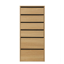 Load image into Gallery viewer, Payette 6 Drawer Wardrobe - Oak