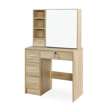 Load image into Gallery viewer, Carnation Dressing Table with Drawers Set - Oak