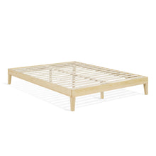 Load image into Gallery viewer, Creise Queen Wooden Bed Frame - Light Oak