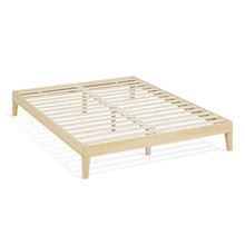 Load image into Gallery viewer, Creise Queen Wooden Bed Frame - Light Oak