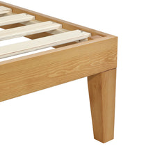 Load image into Gallery viewer, Conival Queen Wooden Bed Frame - Natural Oak