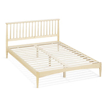 Load image into Gallery viewer, Tolmount Double Wooden Bed Frame - Light Oak