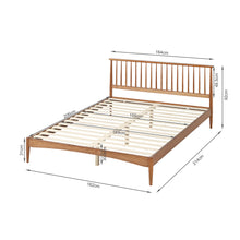 Load image into Gallery viewer, Tolmount Queen Wooden Bed Frame - Walnut