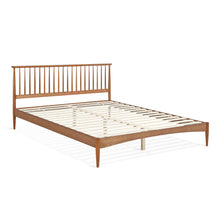 Load image into Gallery viewer, Tolmount King Wooden Bed Frame - Walnut