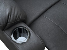 Load image into Gallery viewer, Marton Electric 3 Seater Recliner Sofa - Black