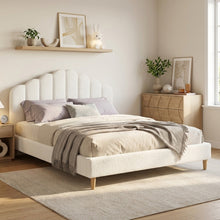 Load image into Gallery viewer, GAIRICH Queen Bed Frame - White