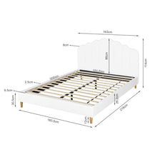 Load image into Gallery viewer, GAIRICH Queen Bed Frame - White