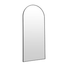 Load image into Gallery viewer, Archie Metal Arched Full Length Mirror - Black (T=0.076m - 14.7kg)